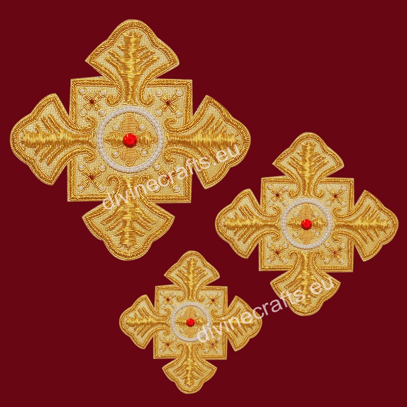 Byzantine Liturgical Cross Set