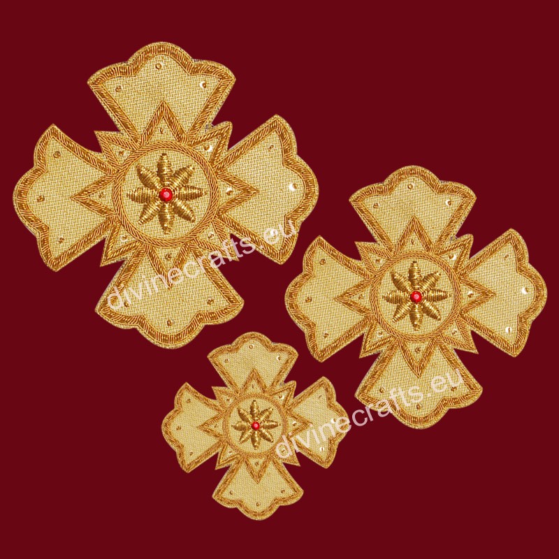 Byzantine Liturgical Embroidered Crosses