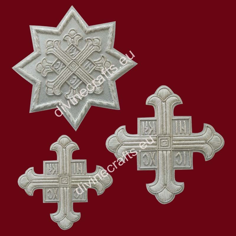 Silver Liturgical Cross Set