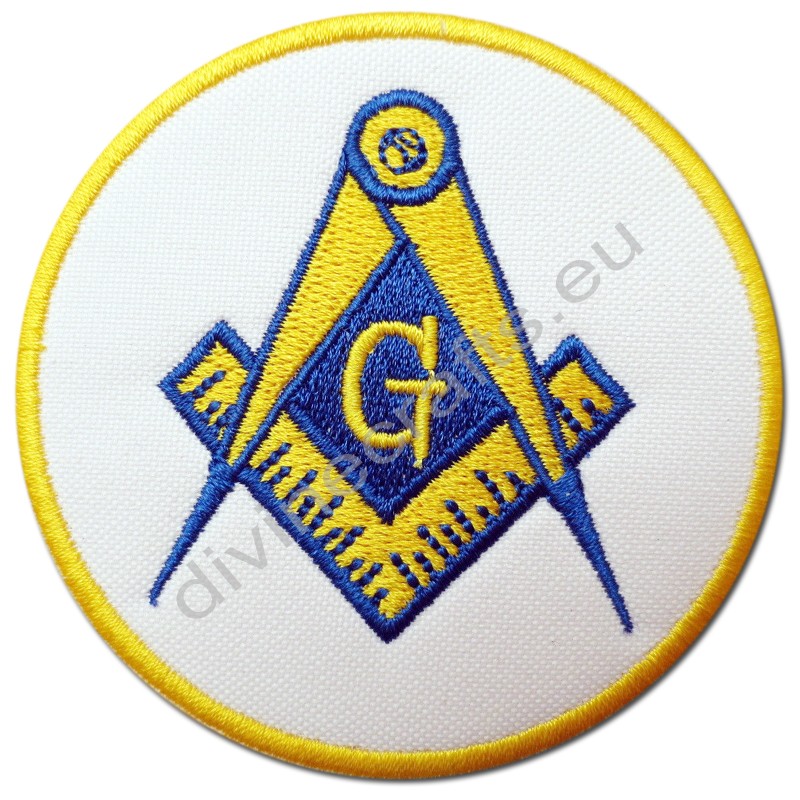 Masonic Square Compasses Embroidery Patches