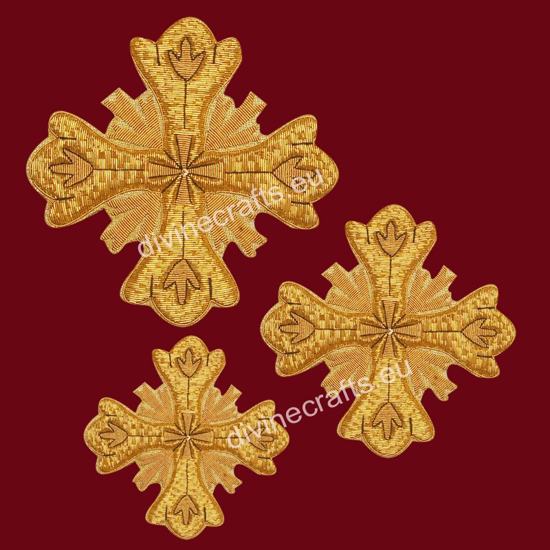 Handmade Orthodox Vestment Cross Set