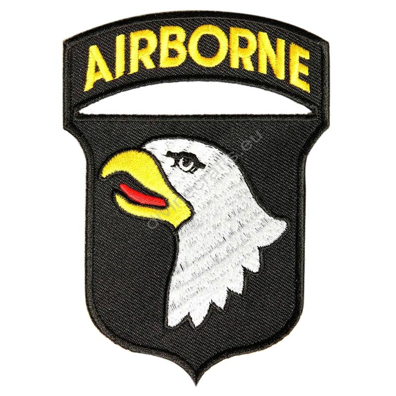 Black Airborne Patch