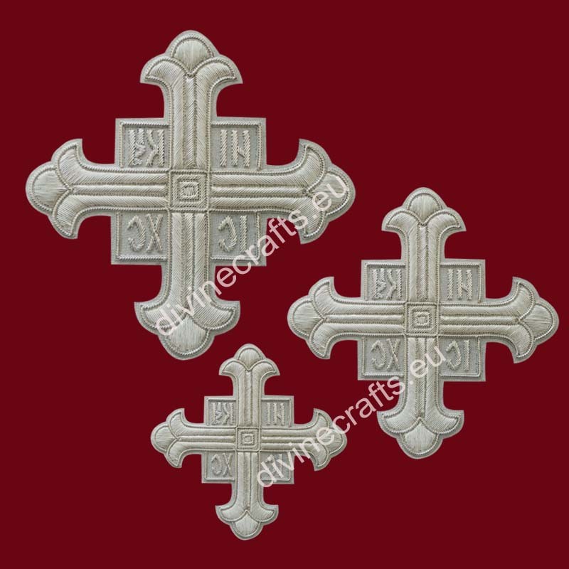 Silver Classical Cross Set 