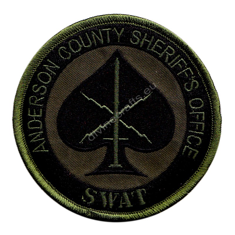 Anderson County Sheriffs Swat Embroidered Patch