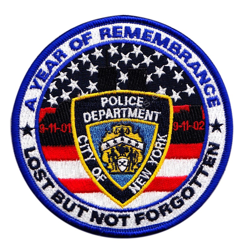 Rememberance Embroidered Patch