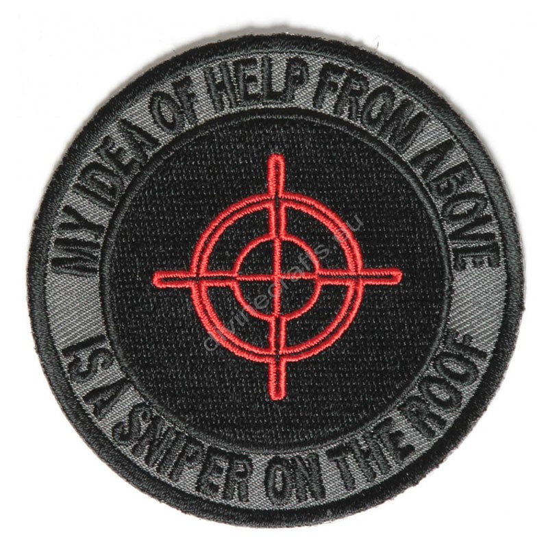 Sniper Embroidered Patch