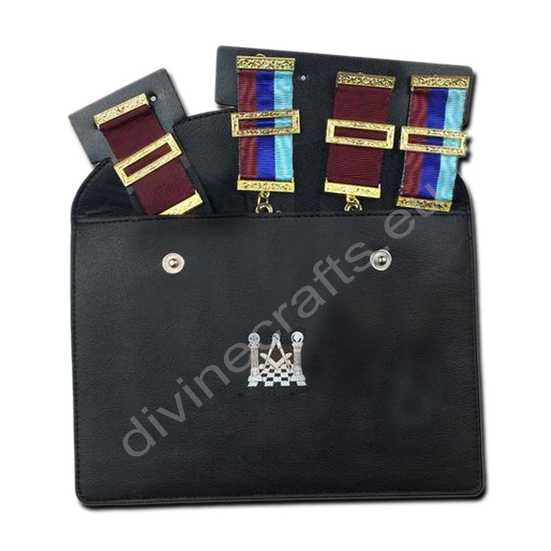 New Masonic Regalia Pocket Jewel Holder / Wallet Masonic Carry Case X Large