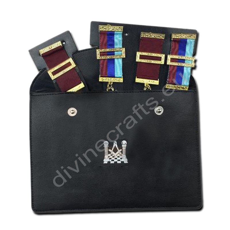 New Masonic Regalia Pocket Jewel Holder / Wallet Masonic Carry Case X Large