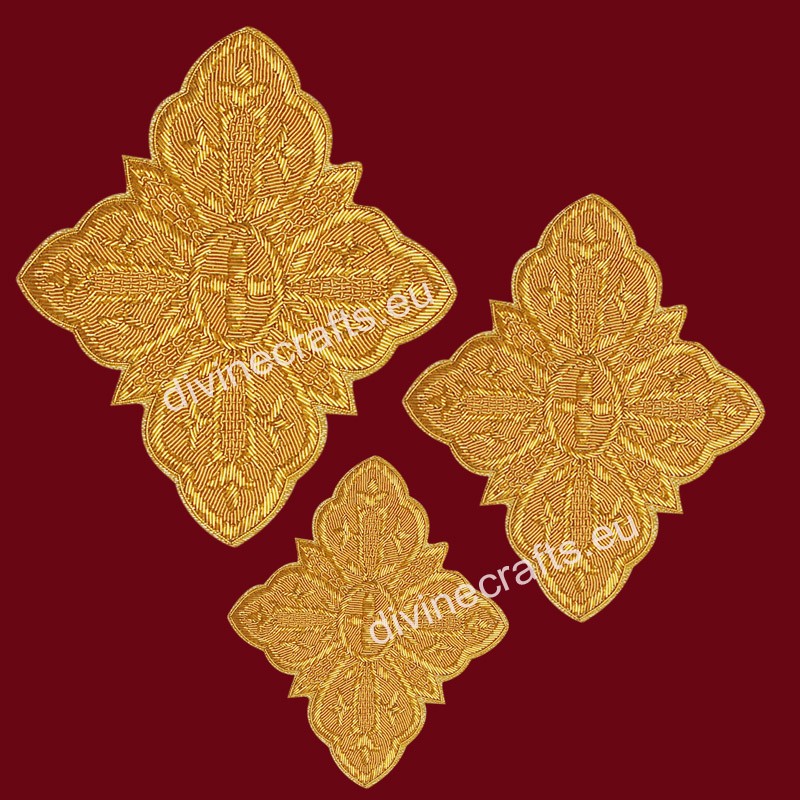 Orthodox Embroidered Cross Set