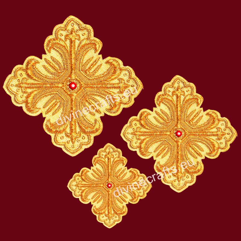 Update Design of Embroidered Cross Set