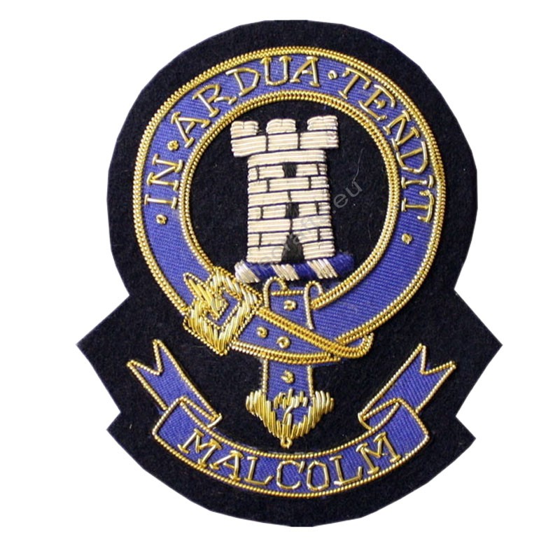Malcolm Clan Crest Blazer Badge