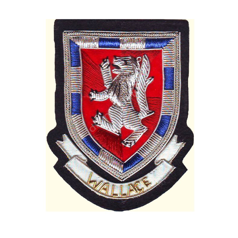 Wallace Clan Crest Blazer Badges