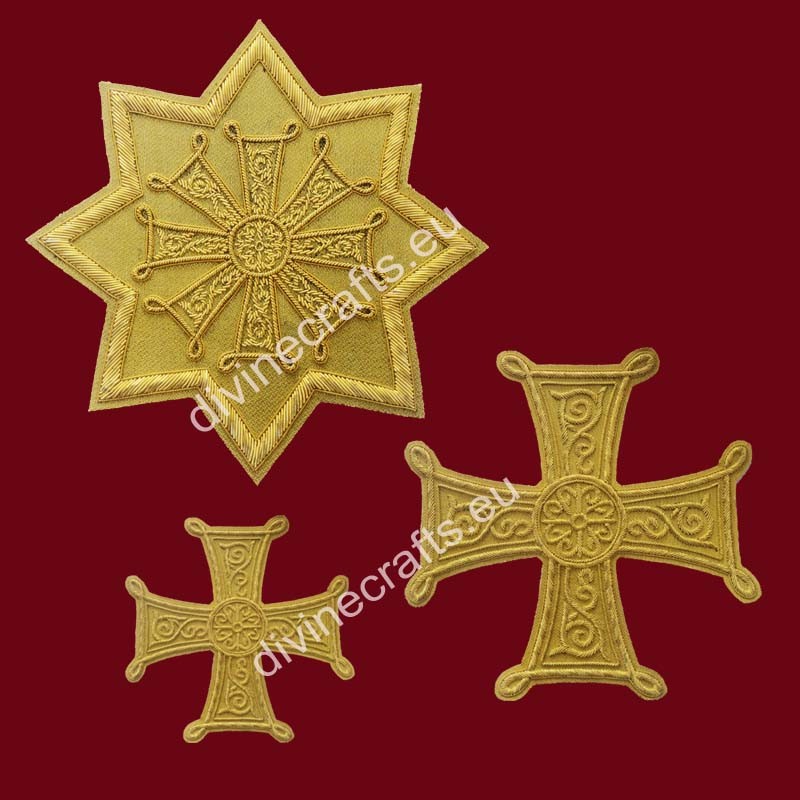 Orthodox Handmade Cross Set of Russain