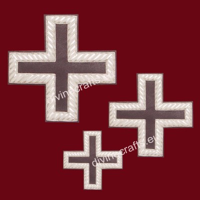 Clerical Embroidered Cross Set