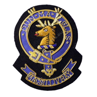 Macgillivray Clan Crest Blazer Badge
