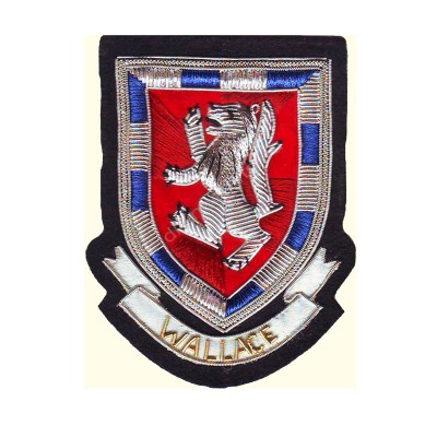 Wallace Clan Crest Blazer Badges