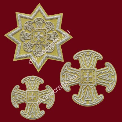 Clerical Embroidered Set of Russian Style