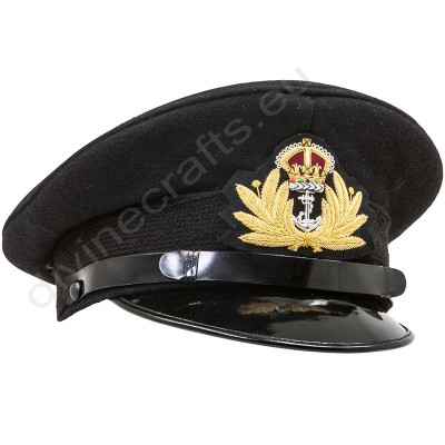 Royal Navy Officers Peak Cap
