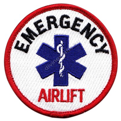 Emergency Airlift Embroidered Patch