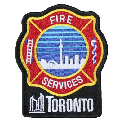 Fire Toronto Embroidery Patch