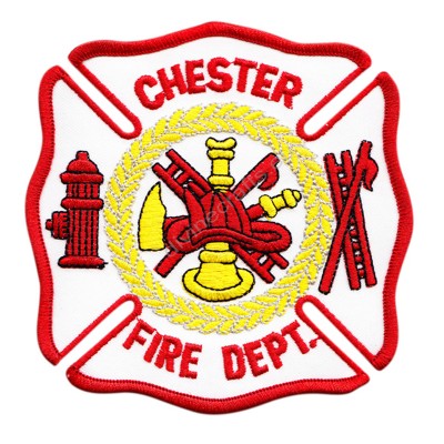 Chester Fire Embroidered Patch