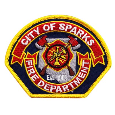 Sparks Embroidered Patch