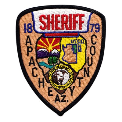 Apachea Sheriff Embroidered Patch