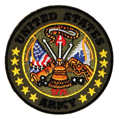 Army Circle Green Patch