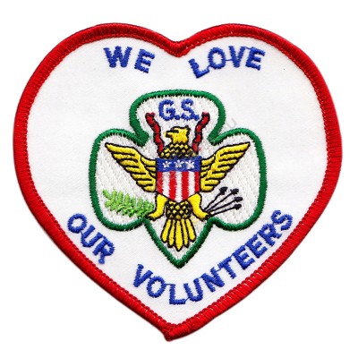 Volunteers Embroidered Patch