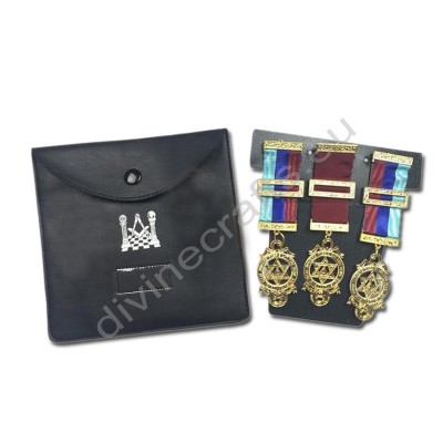 High Quality Masonic Regalia Pocket Jewel Holder / Wallet Masonic Carry Case